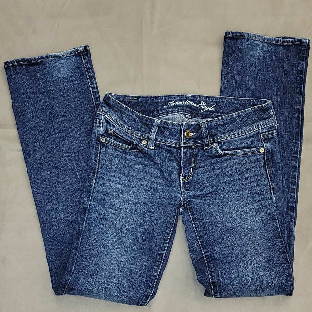 American Eagle Sz 2L Slim Boot jeans